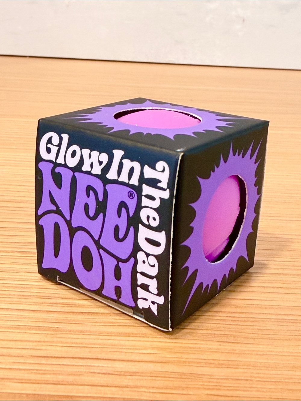Purple Needoh Glow InThe Dark Groovy Glob